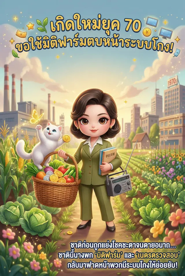 【🌱จบแล้ว】เกิดใหม่ยุค 70 ขอใช้มิติฟาร์มตบหน้าระบบโกง!｜ย้อนเวลา แก้แค้น ปลูกผัก ทะลุมิติ🍁