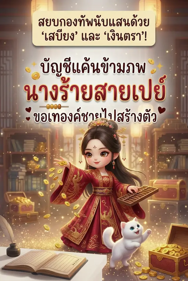 【🌸จบแล้ว】บัญชีแค้นข้ามภพ: นางร้ายสายเปย์ ขอเทองค์ชายไปสร้างตัว｜จีนโบราณ การค้า แก้แค้น สร้างอาณาจักร 💰